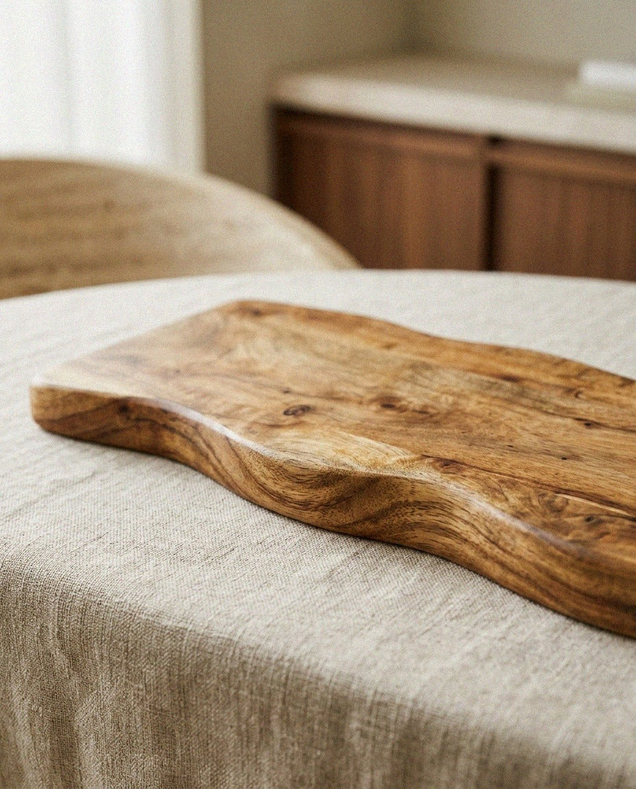 Mango Wood Serving Platter - styled photo 3
