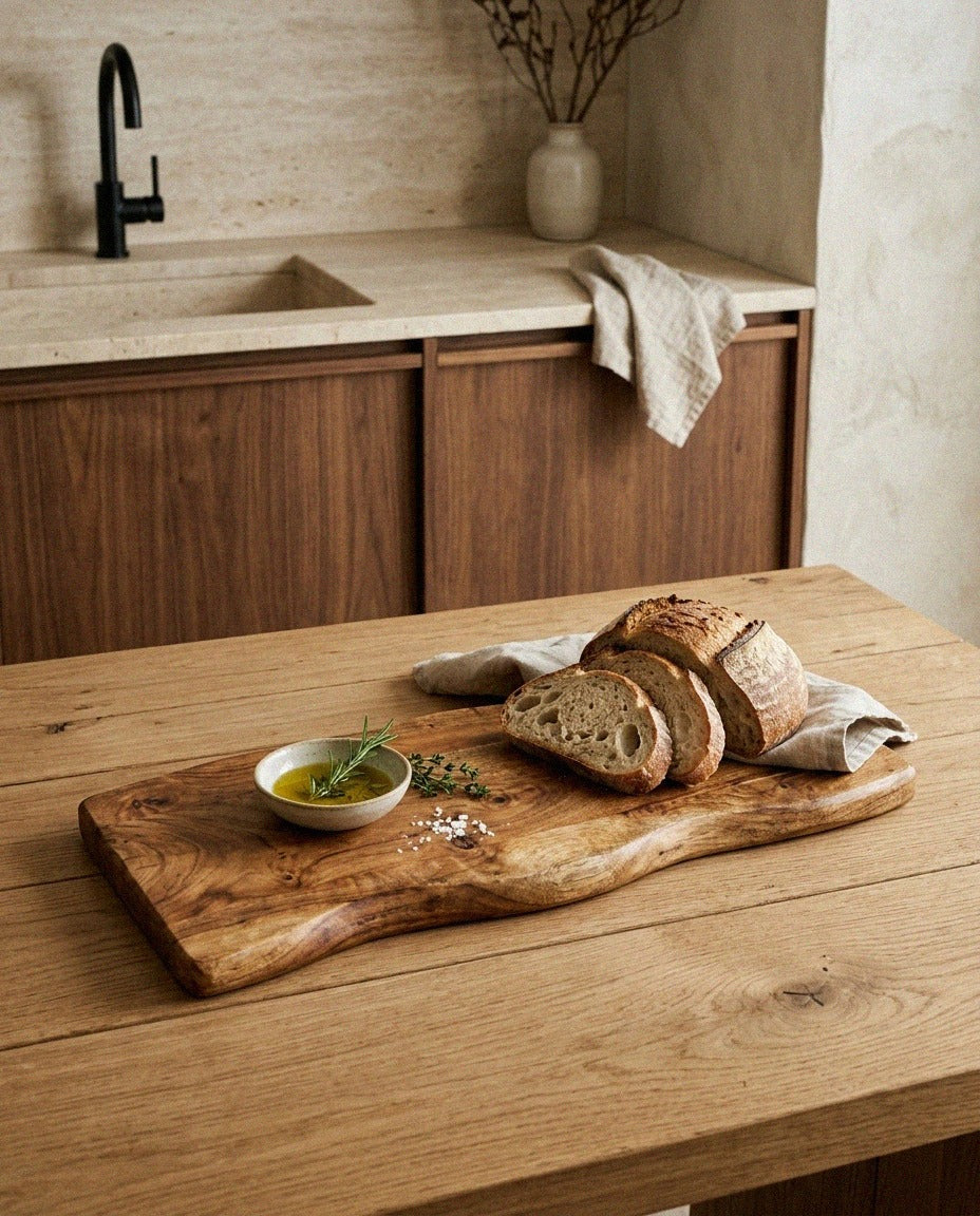 Mango Wood Serving Platter - styled photo 4