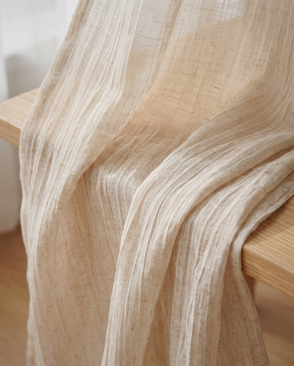 Linen Gauze Curtain - Curora Home