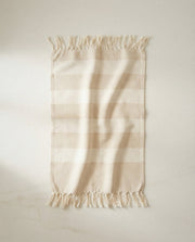 Pure Cotton Hand Towel styled in a bright organic modern bathroom