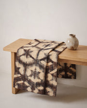 Raffia Shibori Table Runner - Curora Home