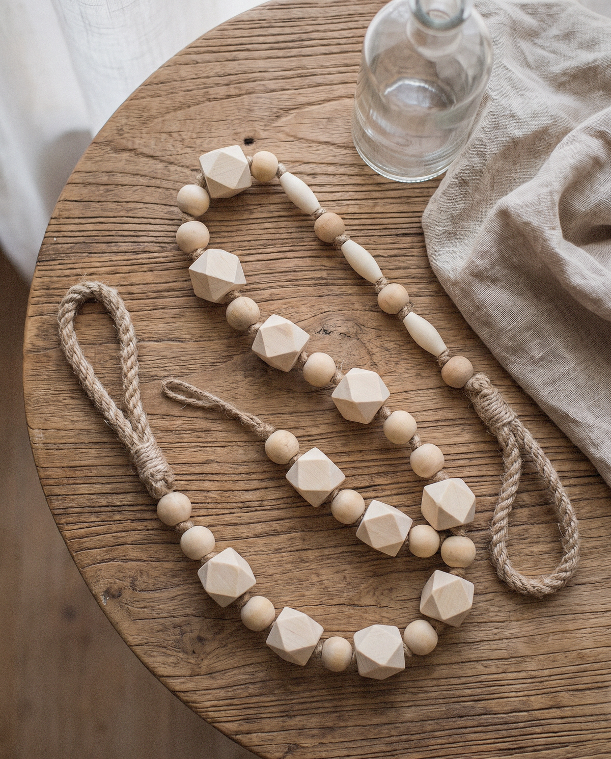 Rustic Wood Curtain Tiebacks - Curora Home
