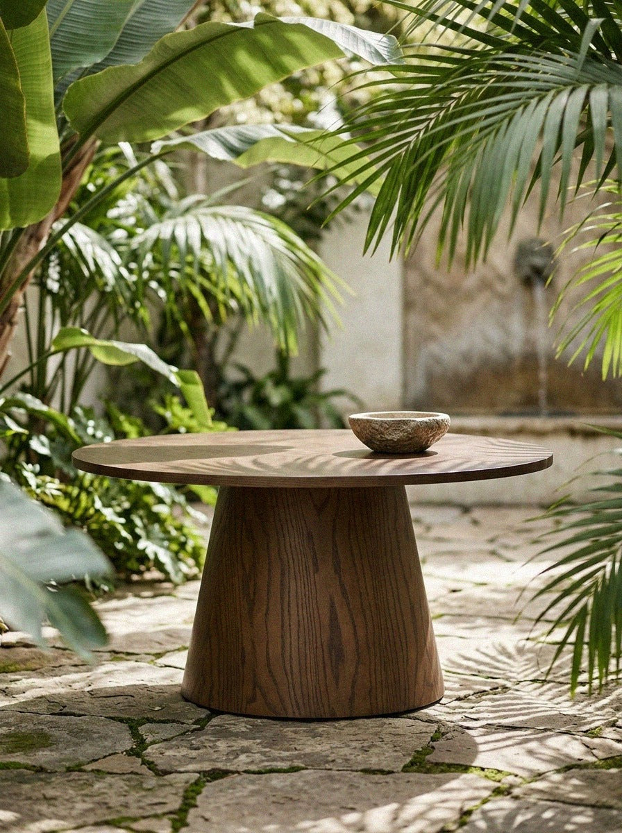 Franklin Round Pedestal Coffee Table