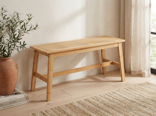 Bamboo bench