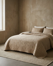 Serene Quilted Cotton Coverlet Set