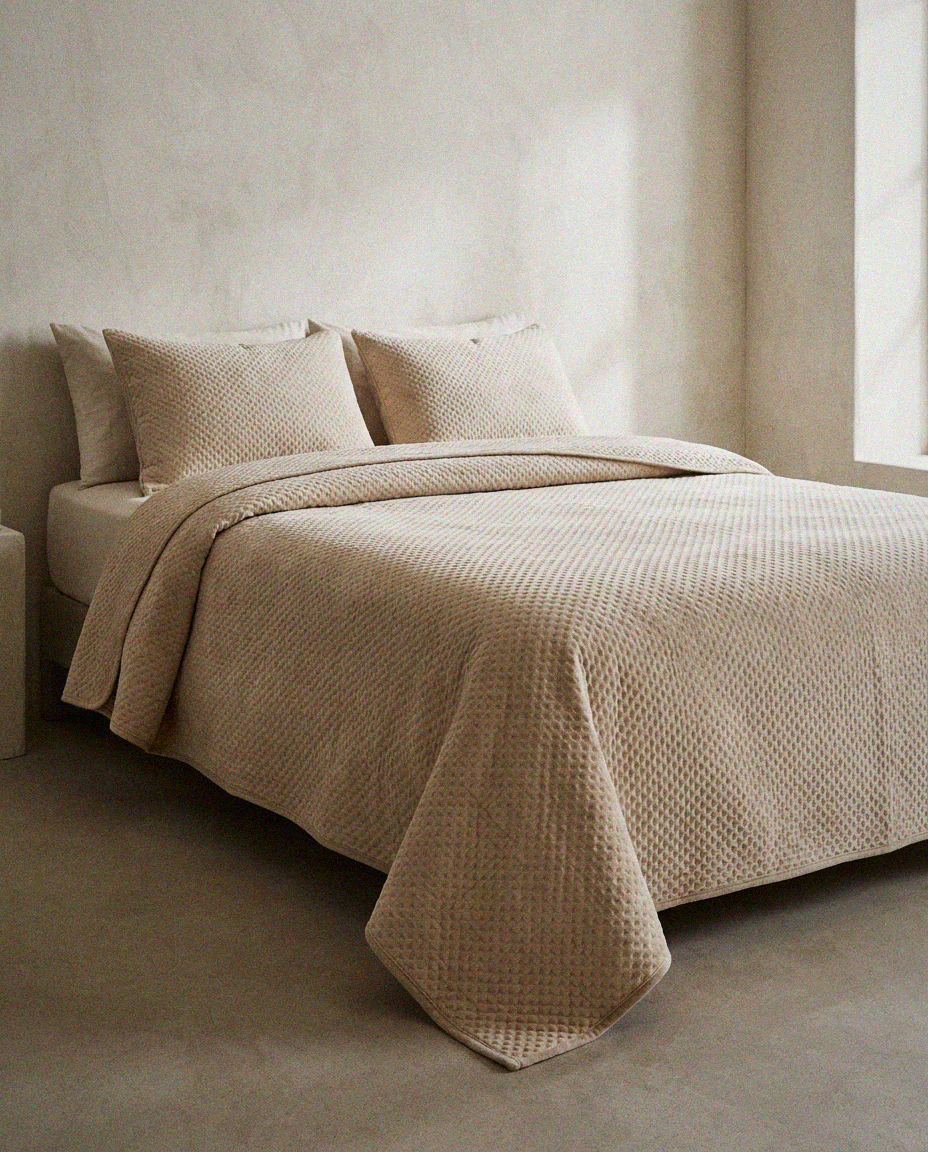 Plush Velvet Quilt Set