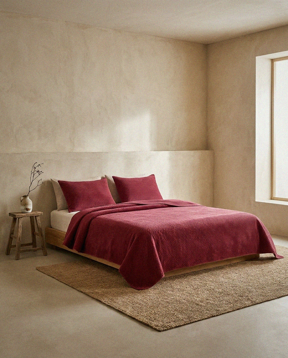 Plush Velvet Quilt Set
