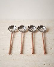 Camellia Olive Spoons, Set of 4