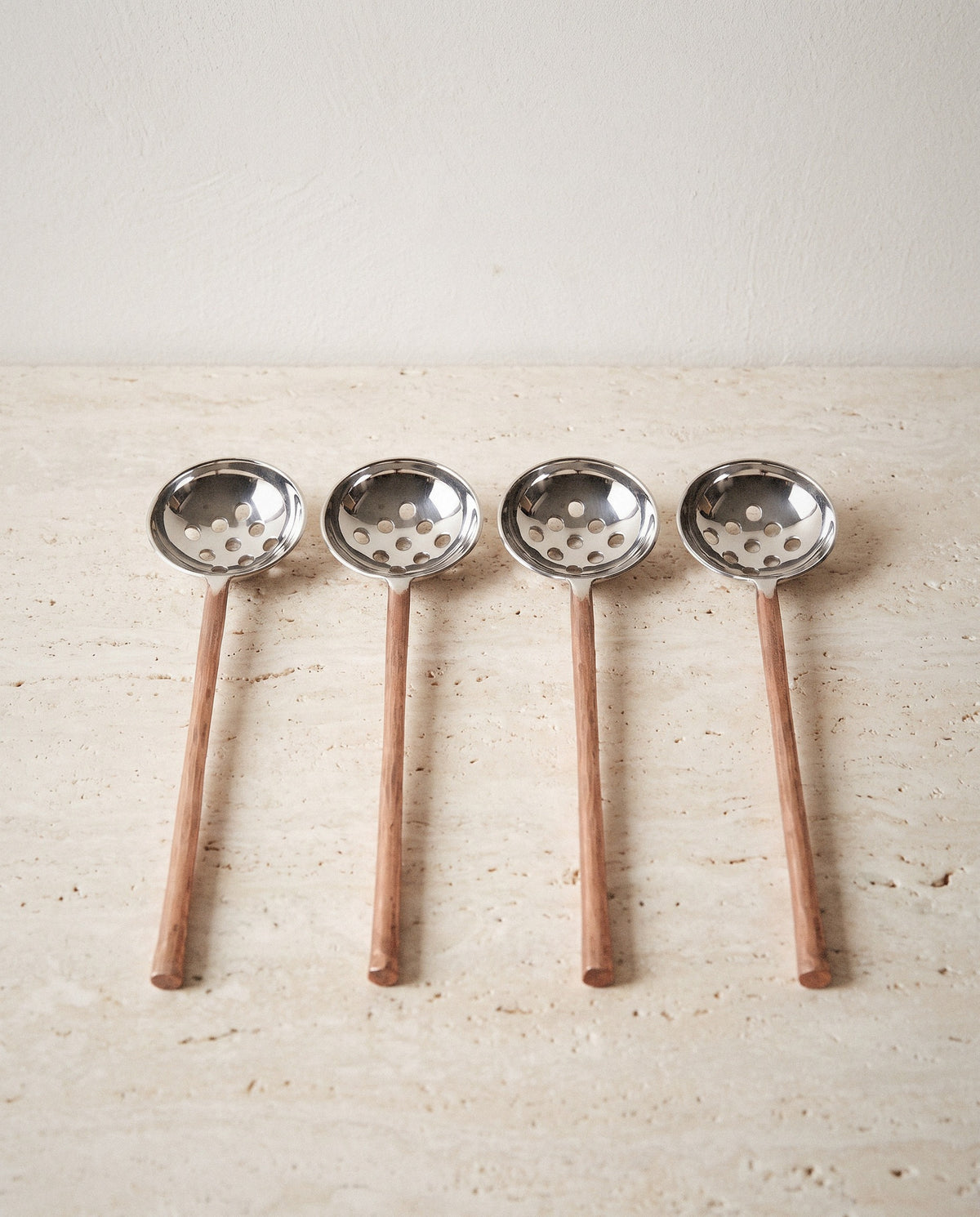 Camellia Olive Spoons, Set of 4