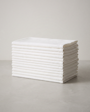 Flour Sack Napkins in a bright organic modern interior