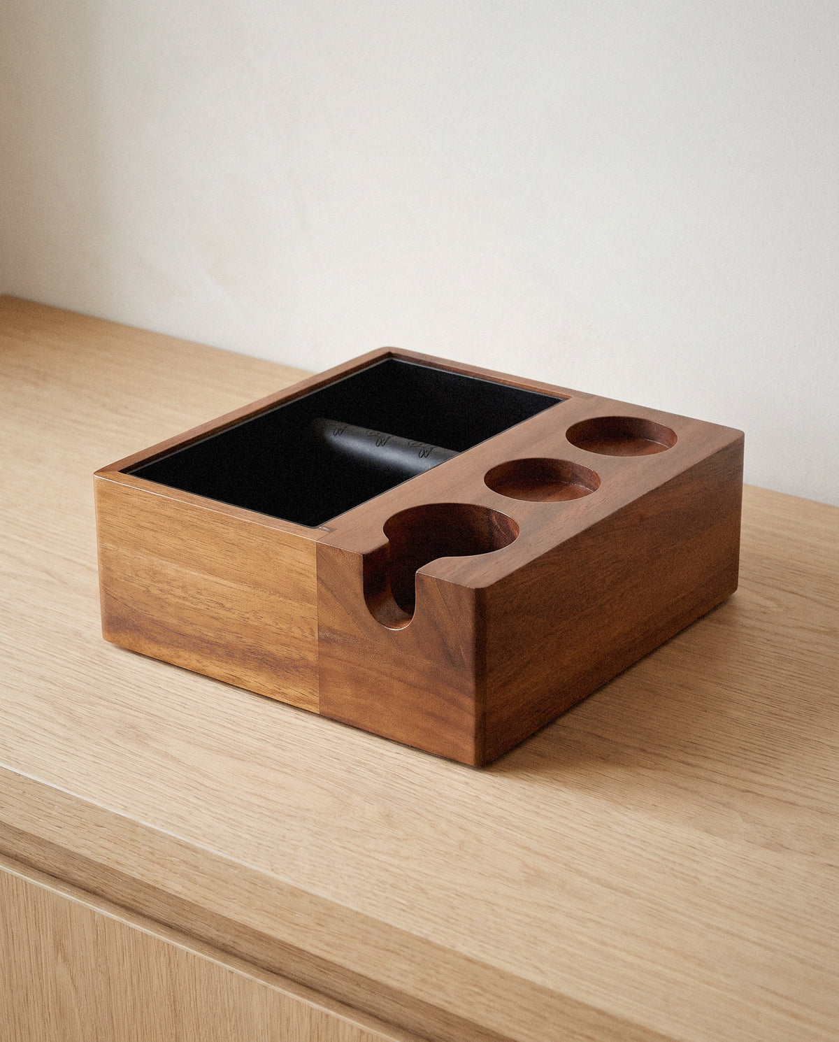 Espresso Knock Box & Tamping Station