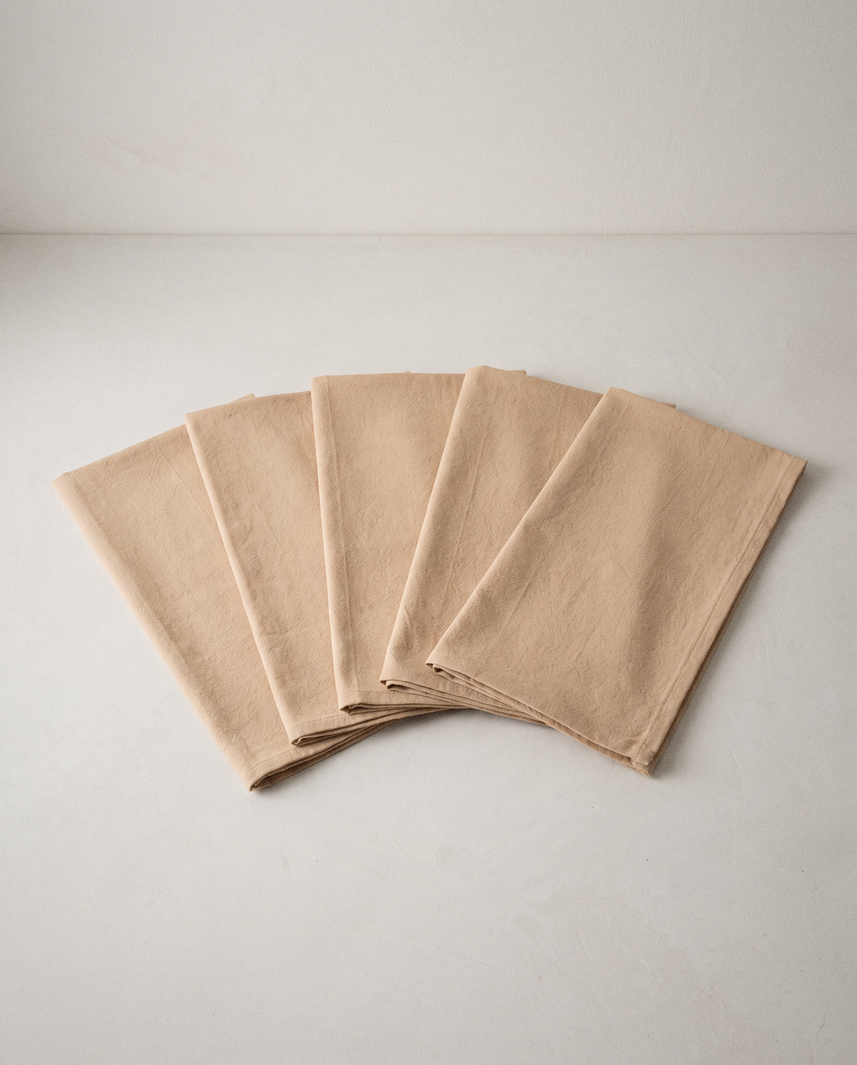 Flour Sack Kitchen Towels in a bright organic modern interior