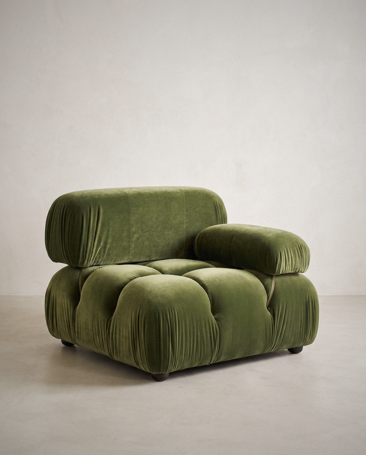 Marcel Bubble Lounge Chair in a bright organic modern interior