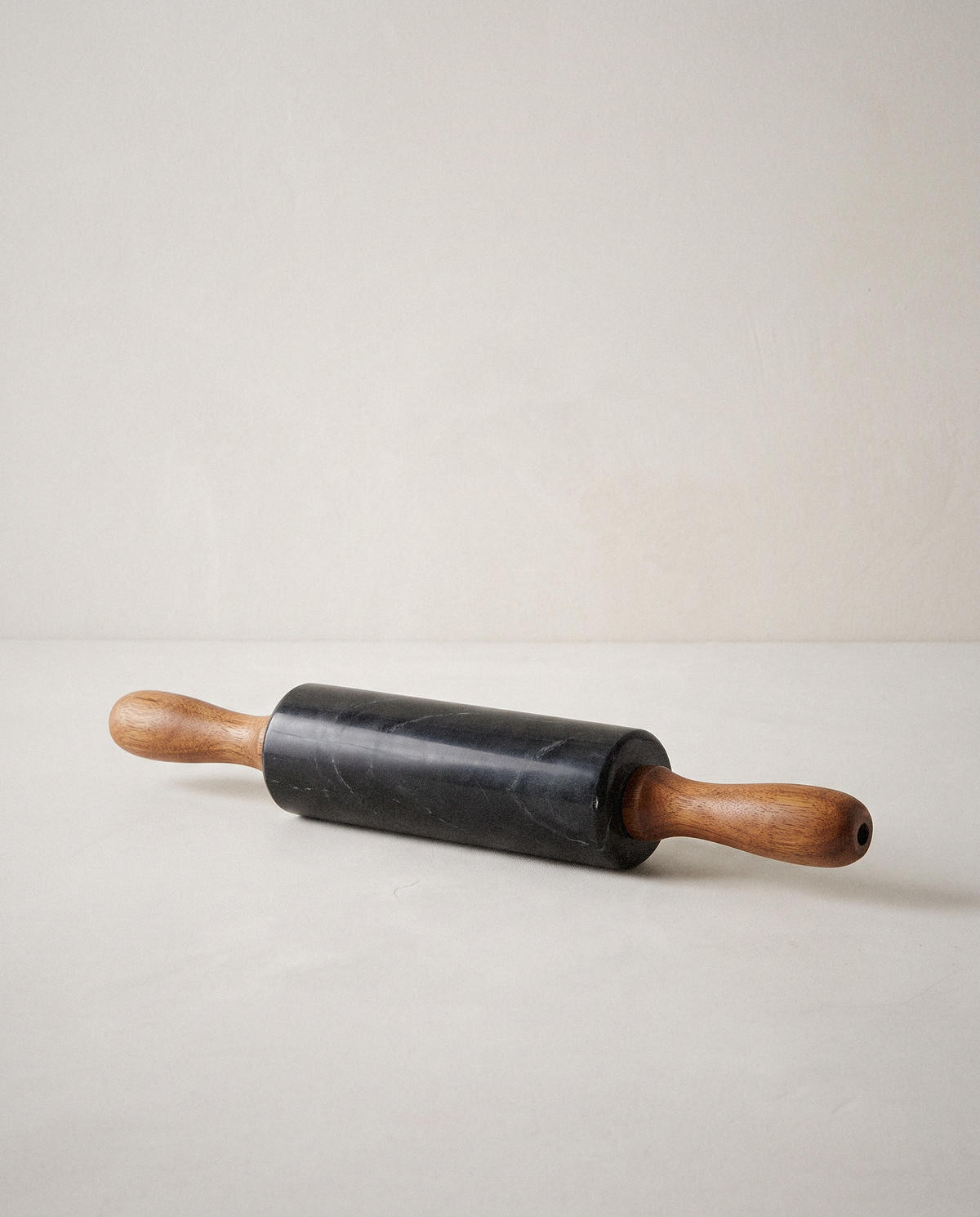 Dolce Marble Rolling Pin in a bright organic modern interior