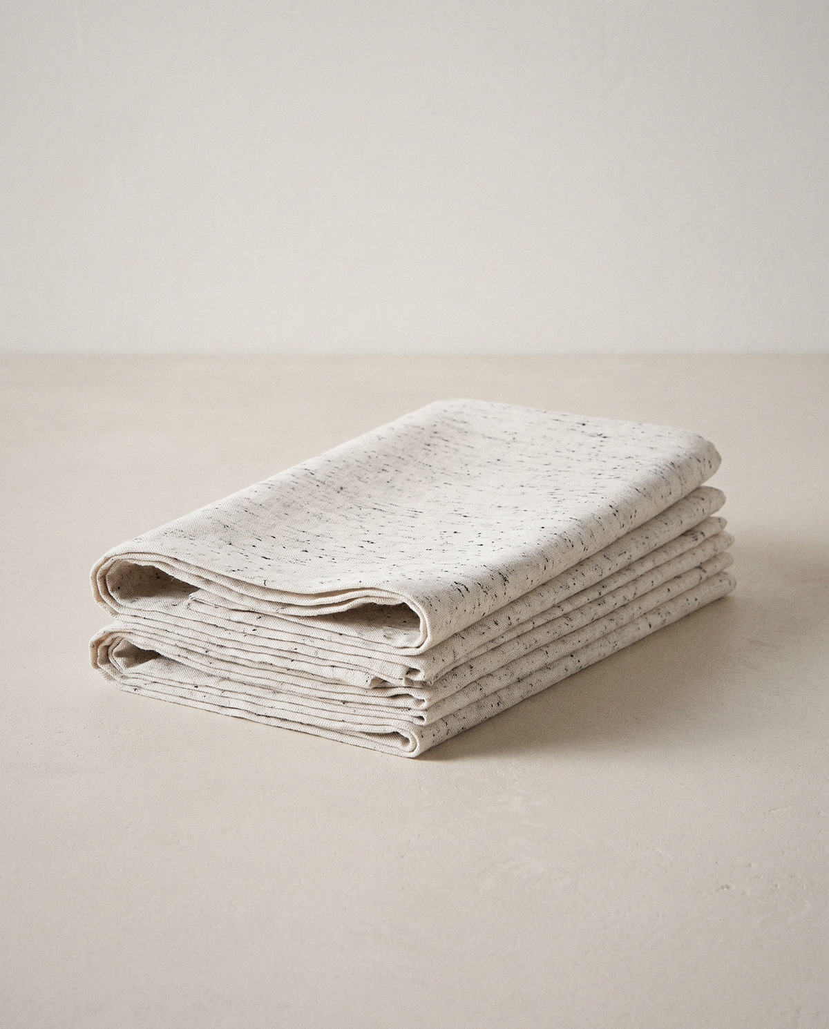 Cookies and Cream Napkins in a bright organic modern interior