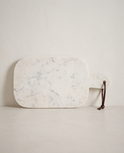 Bloom Marble Charcuterie Board in a bright organic modern interior