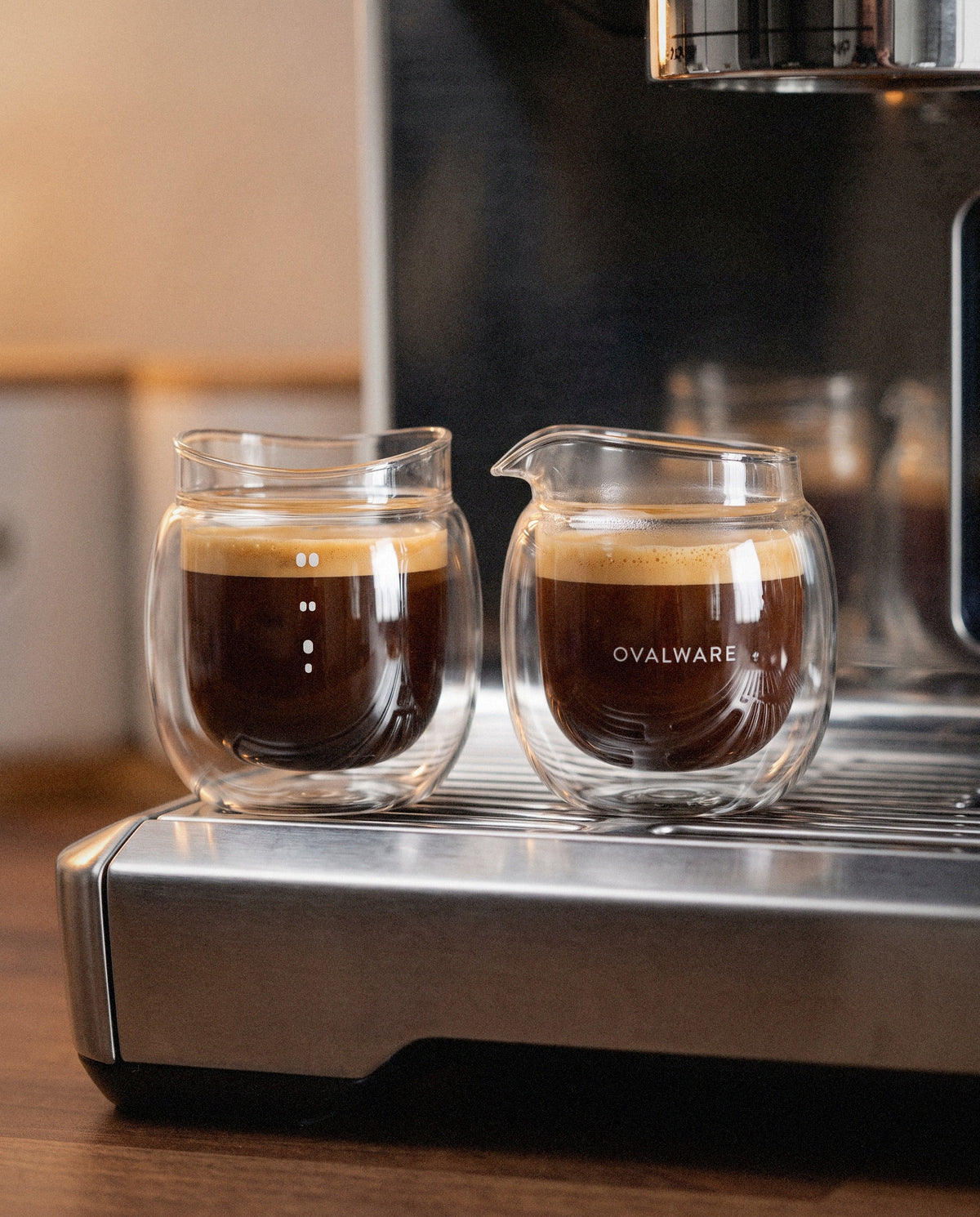 Double Wall Espresso Glasses, Set of 2