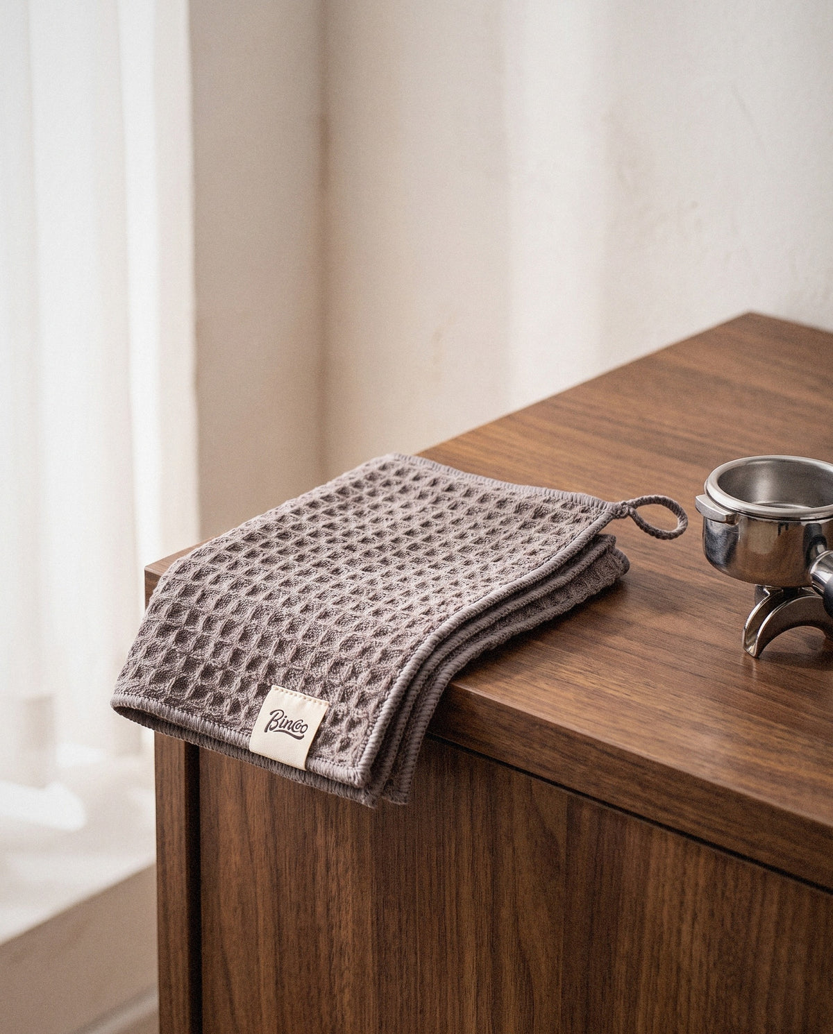 Waffle Weave Coffee Cleaning Cloth