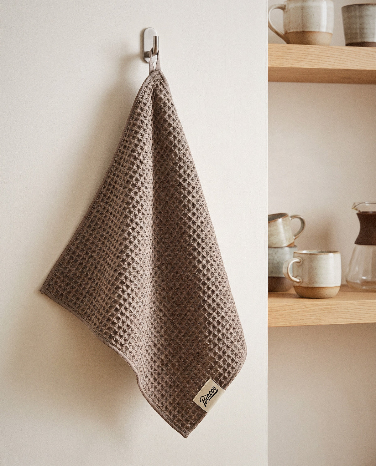 Waffle Weave Coffee Cleaning Cloth