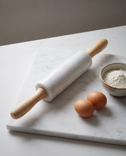 Marble Rolling Pin in a bright organic modern interior
