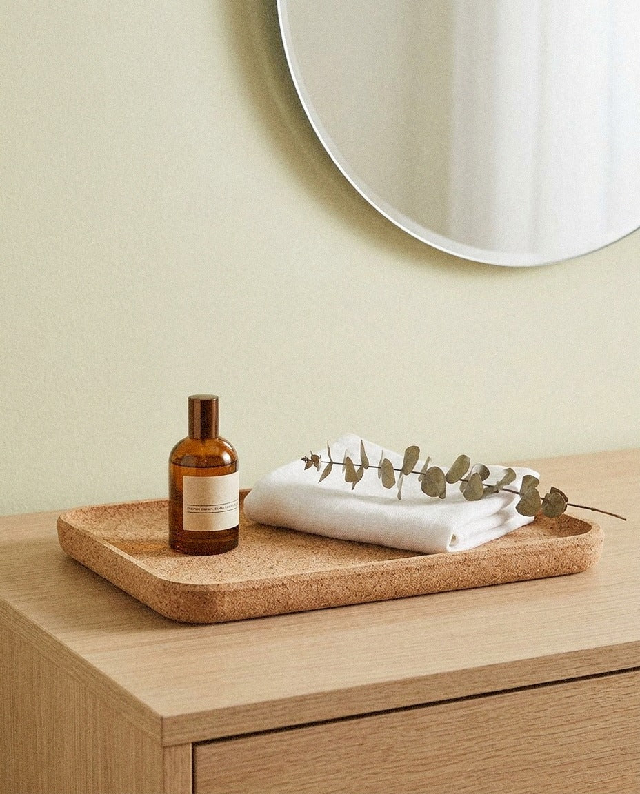 Rectangular Cork Tray