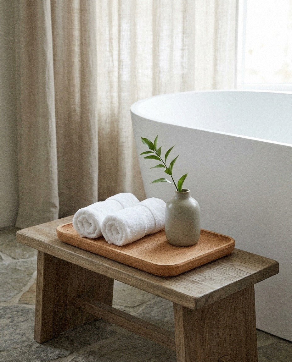 Rectangular Cork Tray