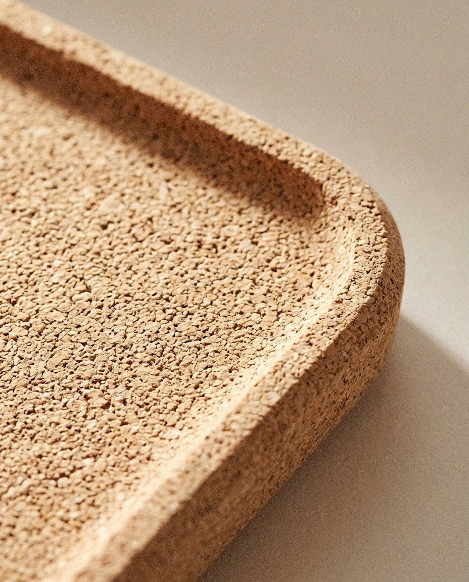 Rectangular Cork Tray