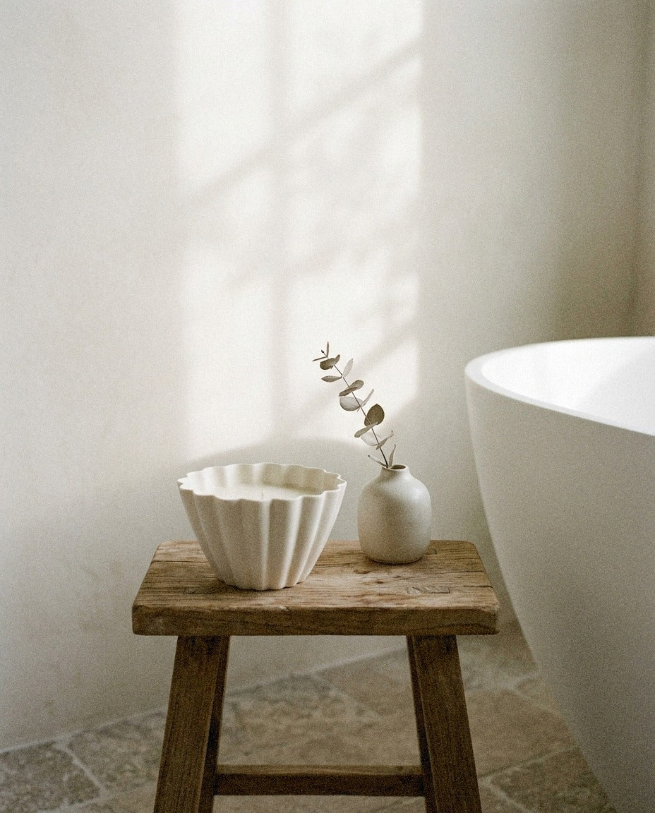 Elysian Fluted Candle Holder