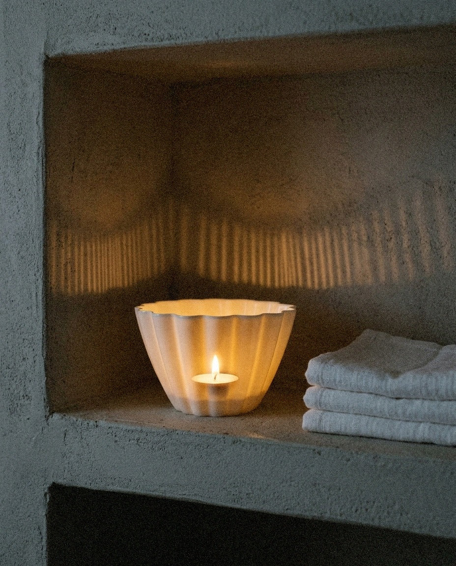 Elysian Fluted Candle Holder