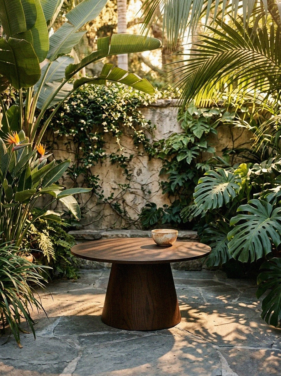 Franklin Round Pedestal Coffee Table