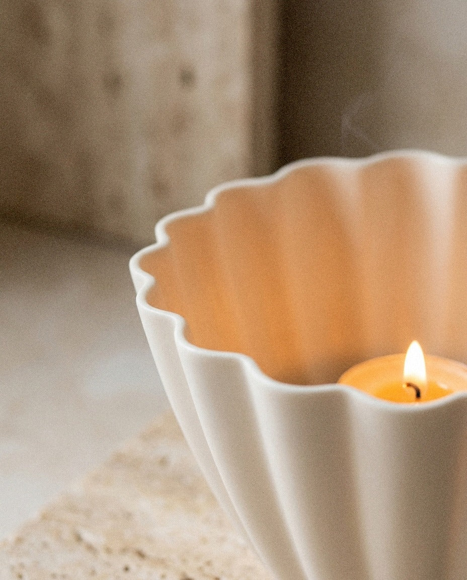 Elysian Fluted Candle Holder