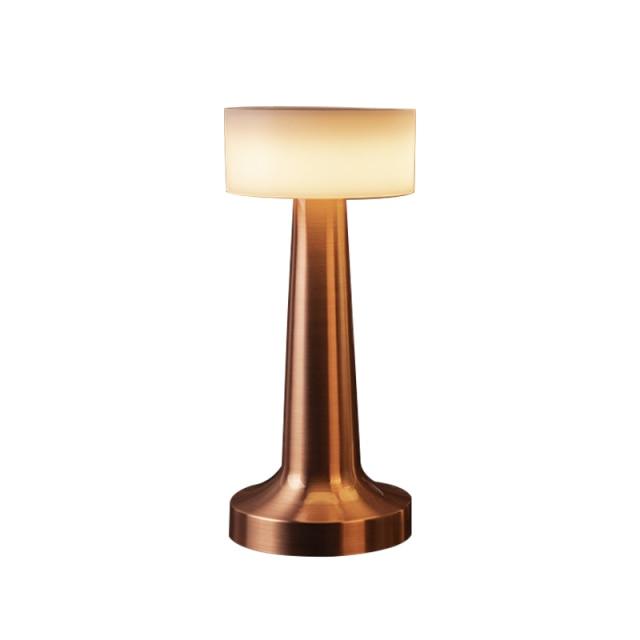 Copper Glow Touch Lamp