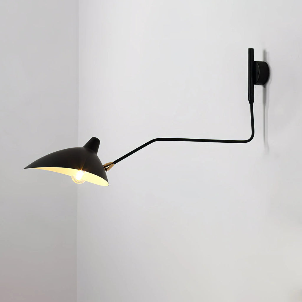 Rotating Serge Mouille Wall Sconce