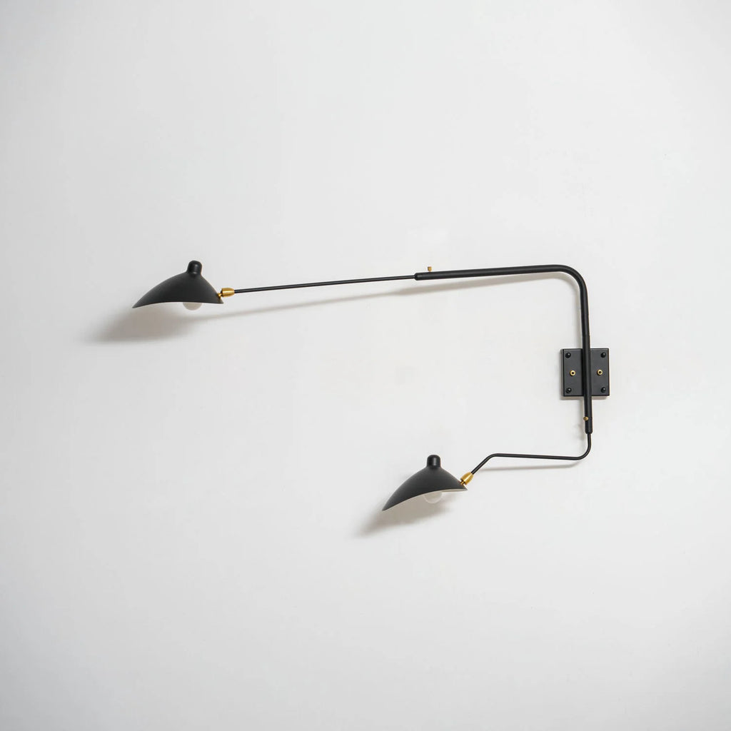Rotating Serge Mouille Wall Sconce