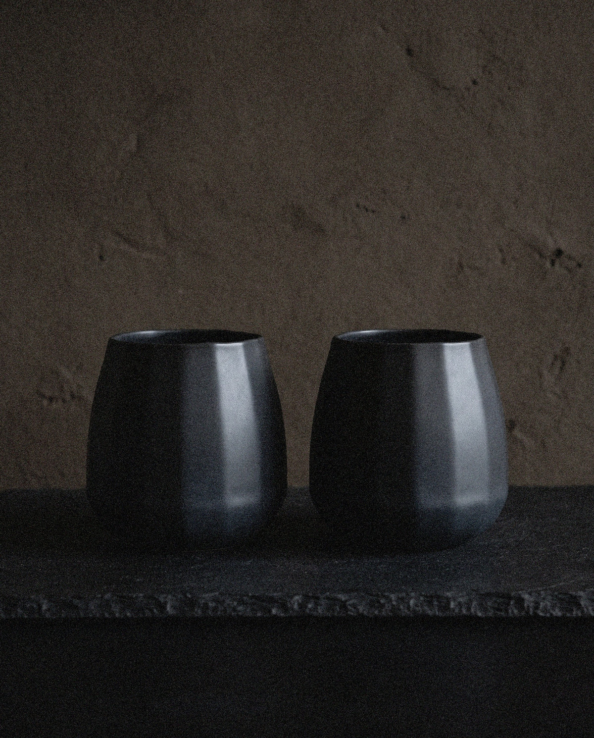 Stemless Wine Glasses, Set of 2