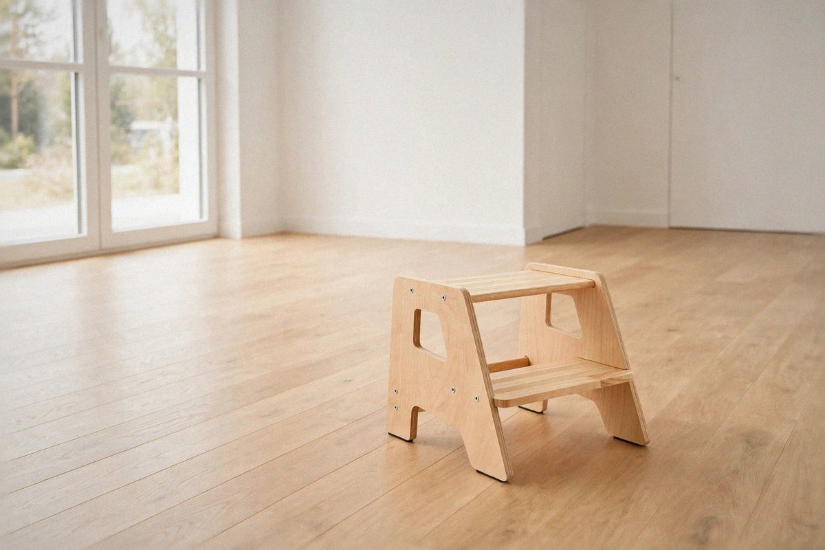 Wooden Toddler Step Stool
