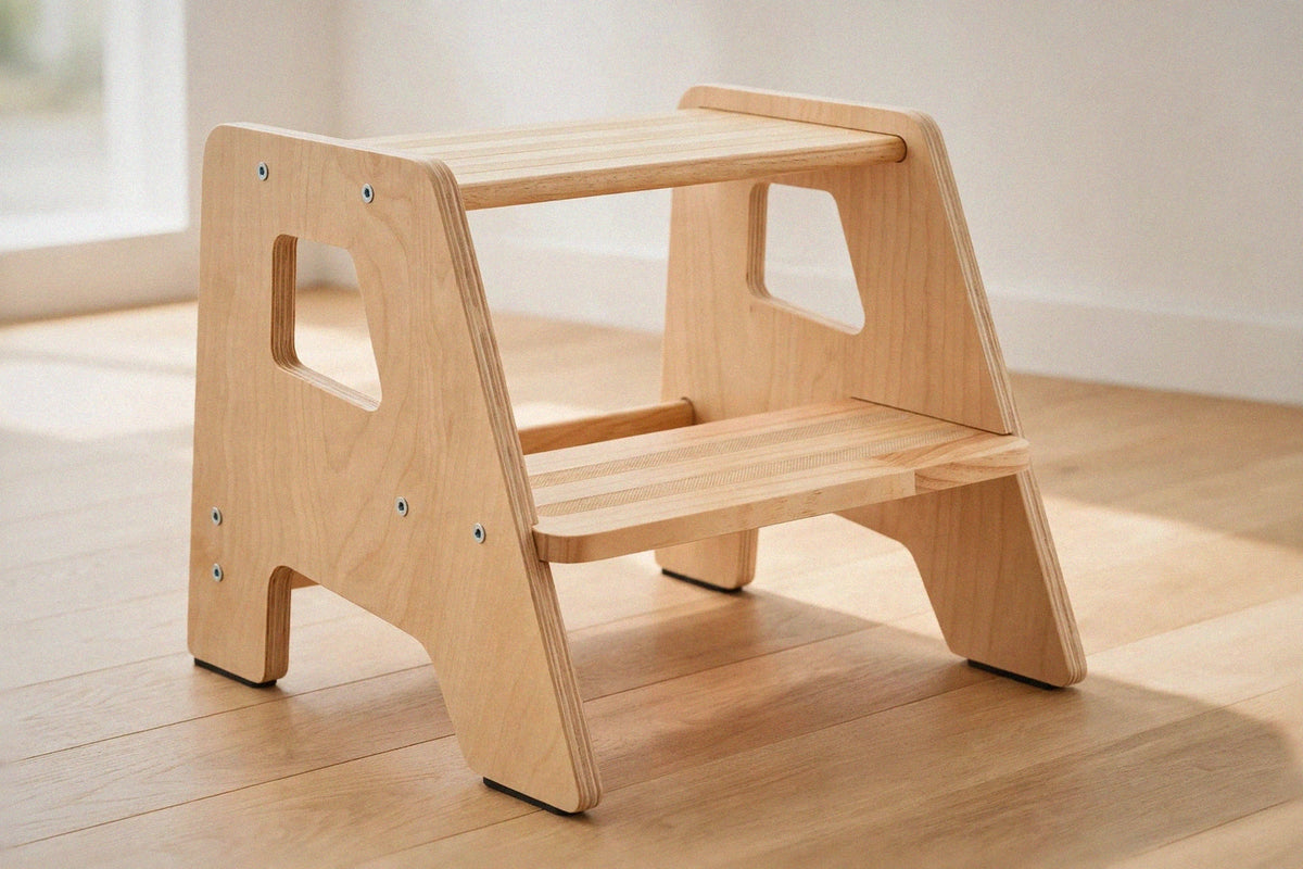 Wooden Toddler Step Stool