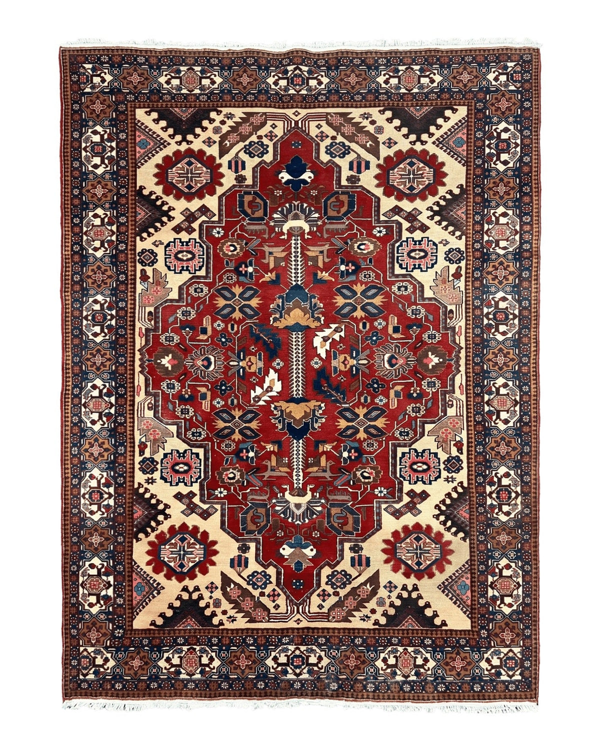 Antique Persian Heriz Rug