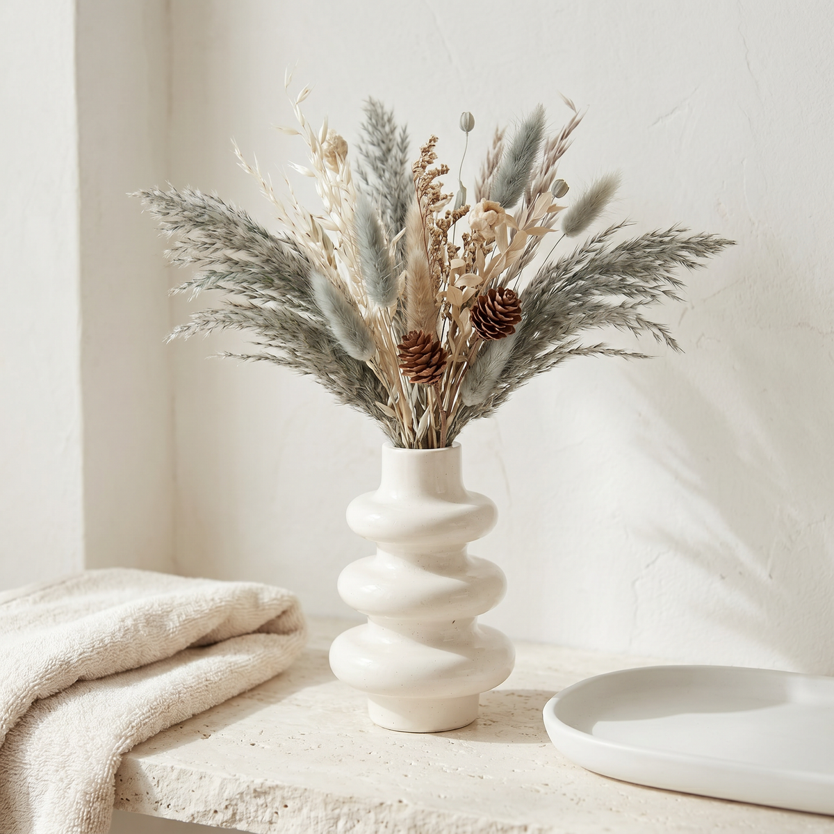 Bubble Stack Diffuser Vase